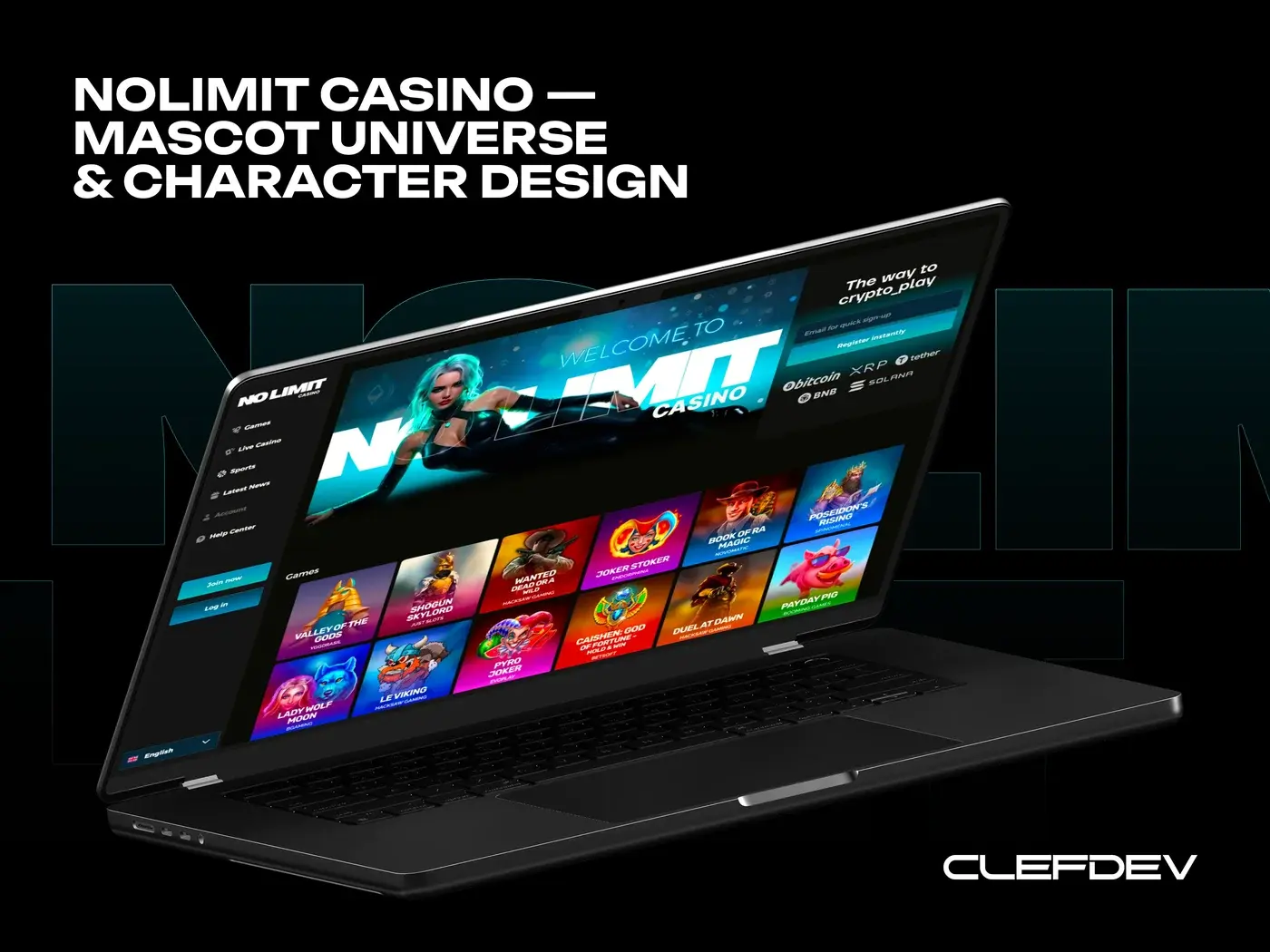 Mascot Universe – A character system for an iGaming brand