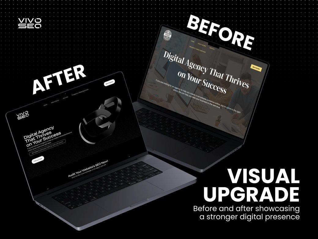 Vivo SEO – Website rebranding for an SEO agency